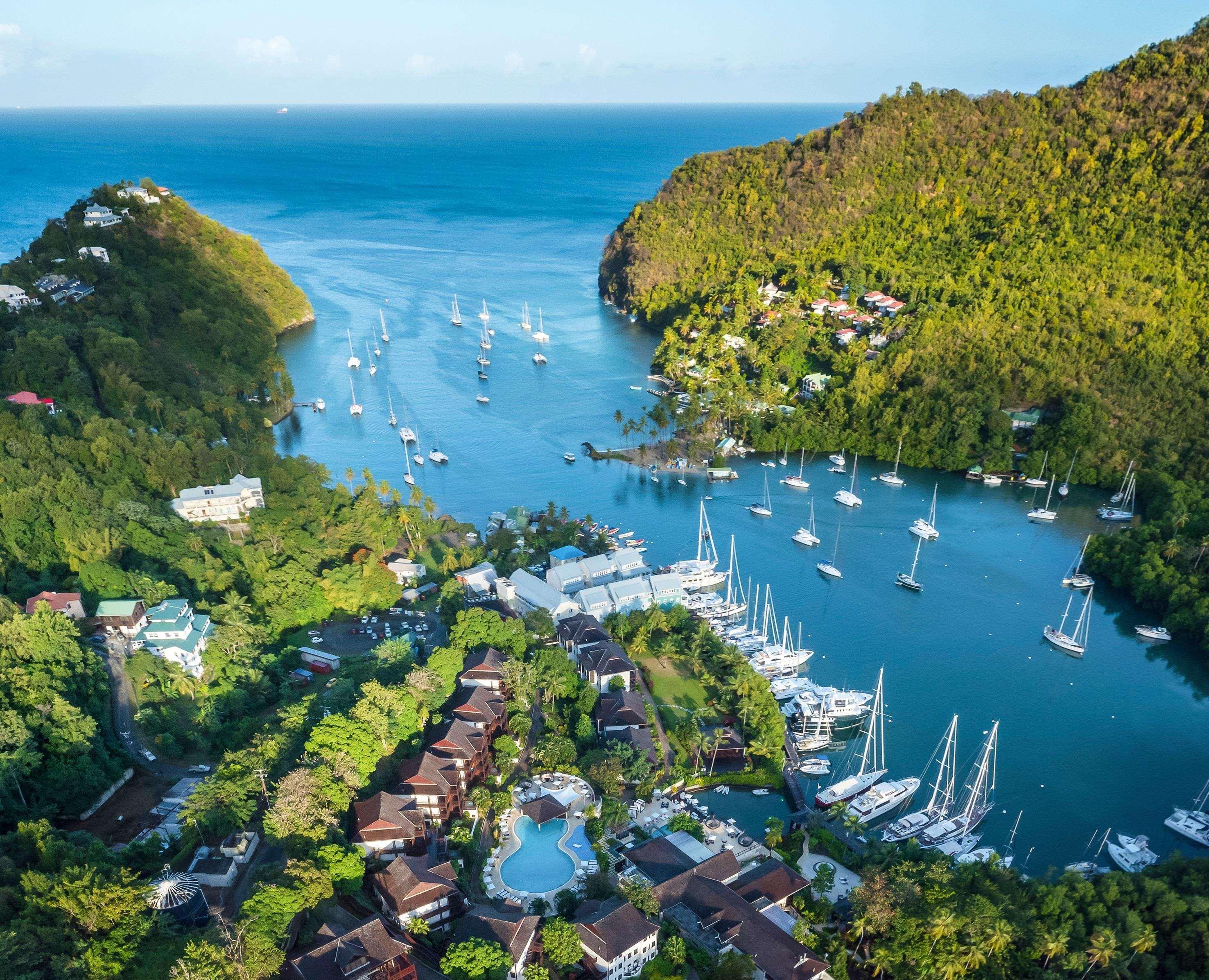 Marigot Bay Resort And Marina Buitenkant foto